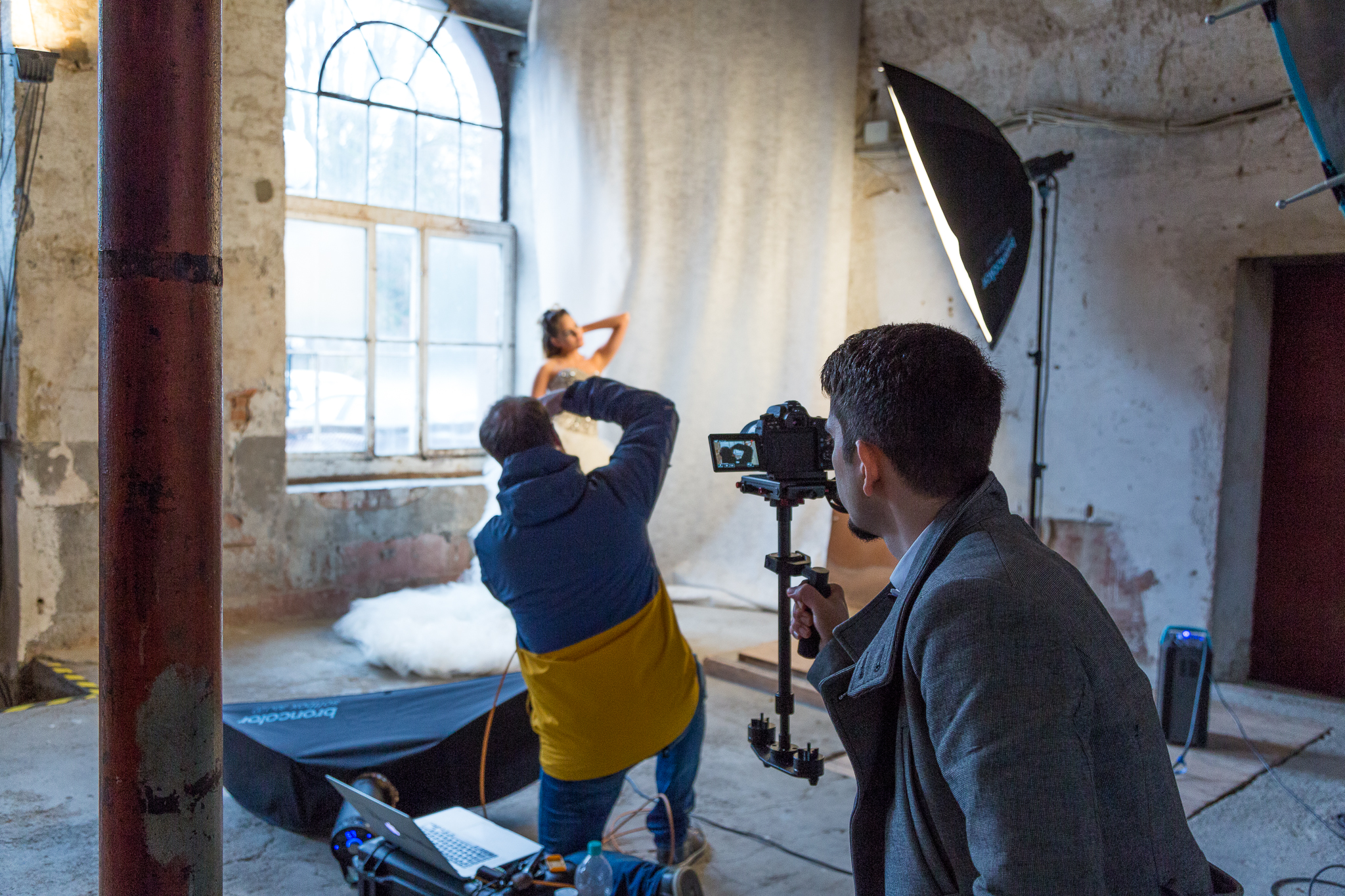 Christoph Nerzt Fotoshooting Kulturkathedrale