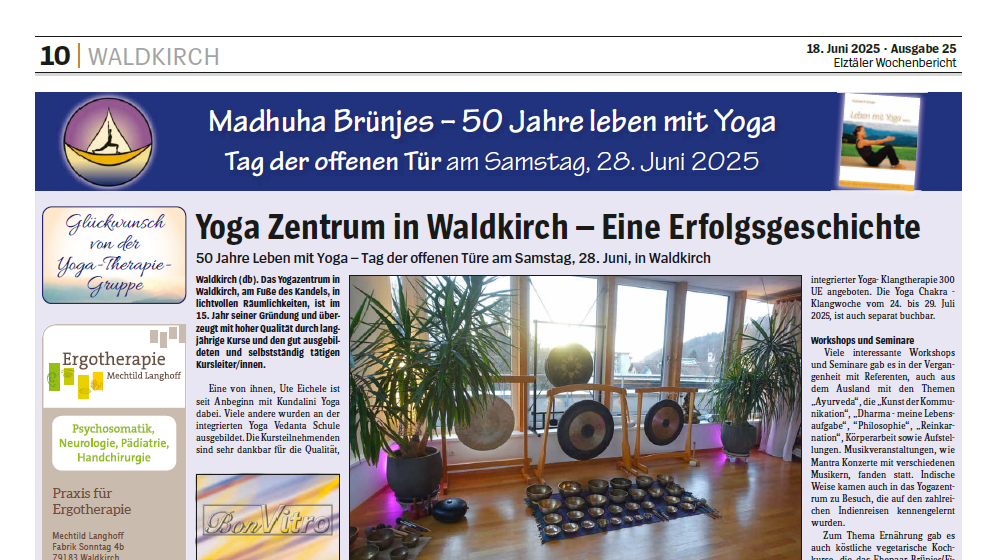 Wir gratulieren unserem langjährigen Mieter Madhuha Brünjes ganz herzlich zum 50. Jubiläum